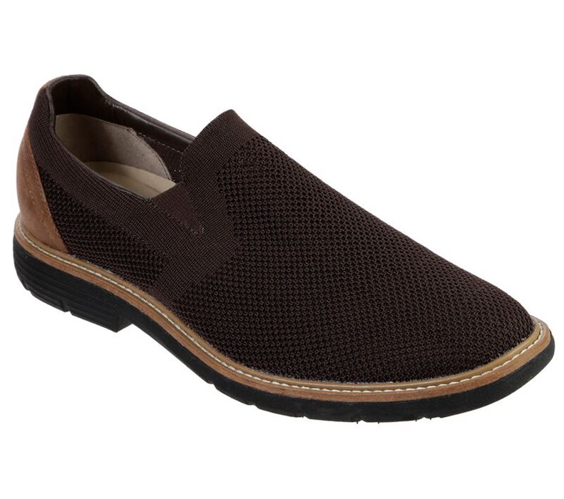 Skechers Herr Bruna Slip On - Lite Lugg - Woods - Sverige (VBYEC-5697)
